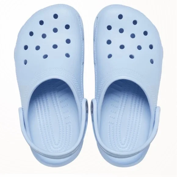 Crocs Toddler Classic Clogs Light Blue Size 6 Blue Calcite - Picture 3 of 7